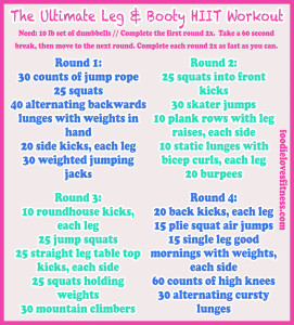 The Ultimate Leg & Booty HIIT Workout • Foodie Loves Fitness
